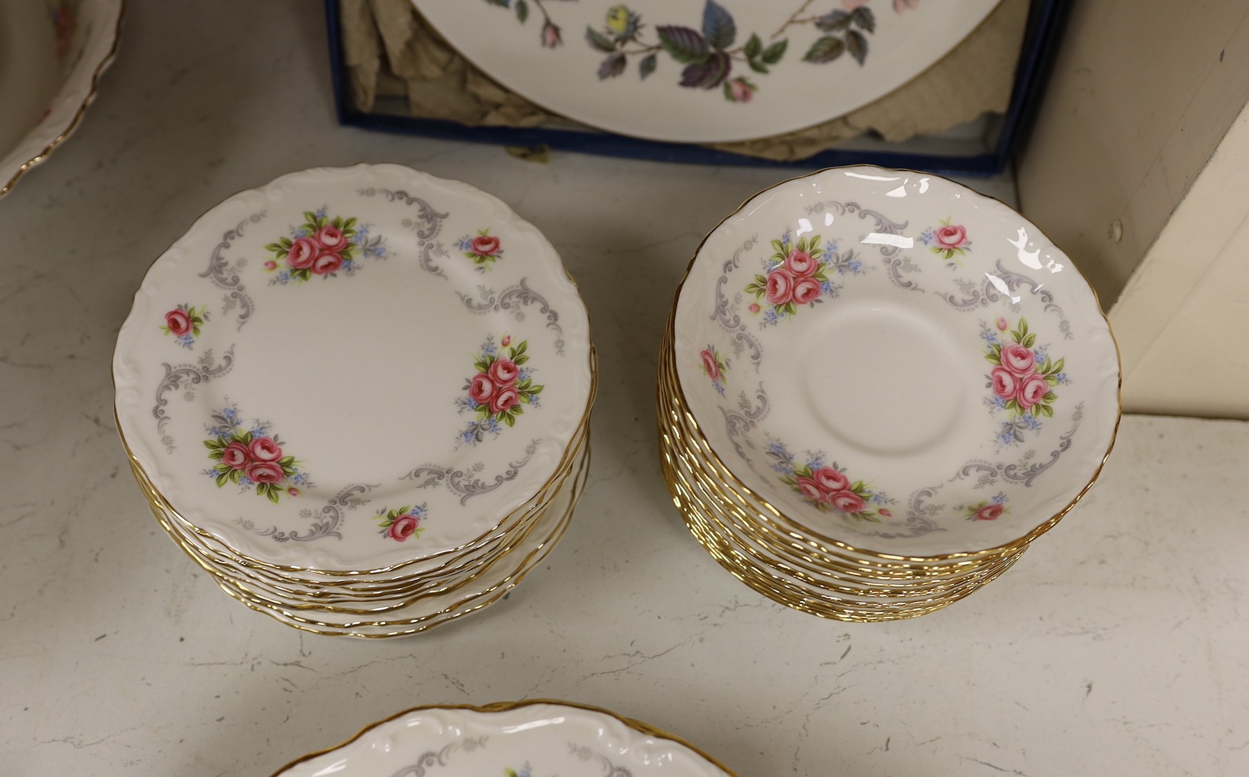 A large quantity of Royal Albert “Tranquility”, dinner and tea service